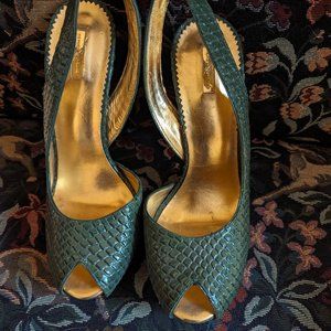 RS Size 8 Peep toe Mermaid shoes